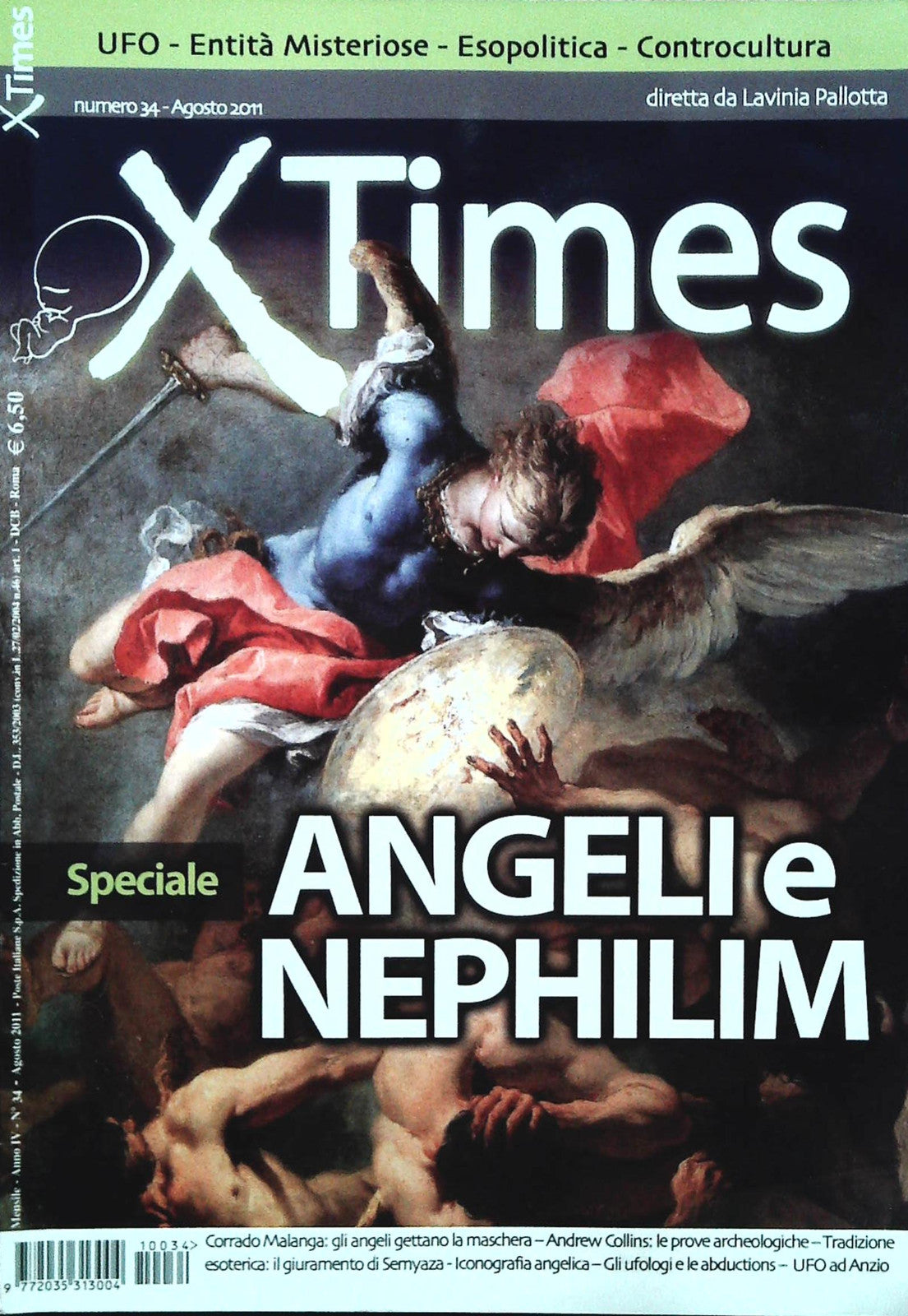 XTIMES N. 34 - AGOSTO 2011 - ANGELI E NEPHLIM - OUTLET DEL LIBRO