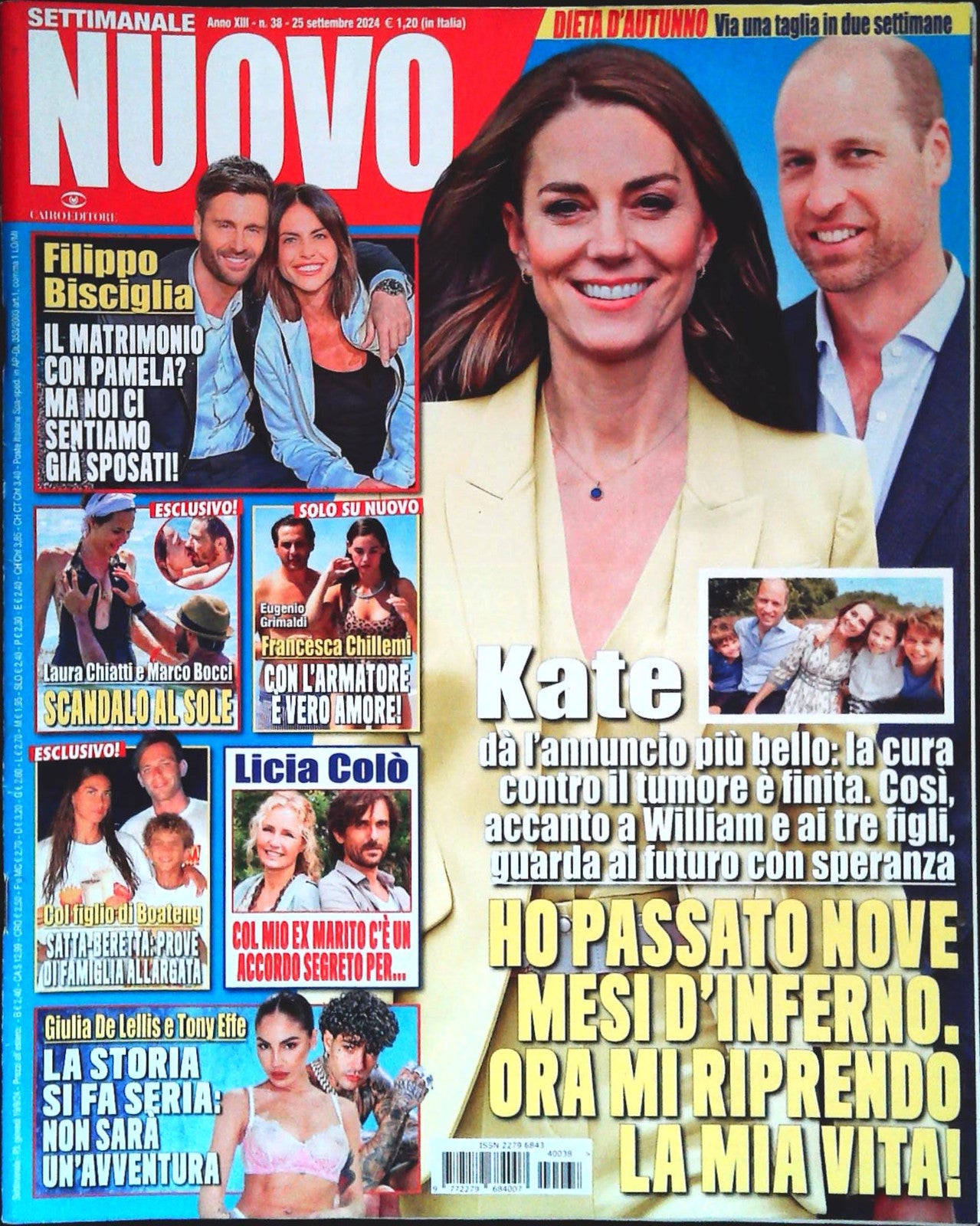 SETTIMANALE NUOVO-25 SETTEMBRE 2024-BISCIGLIA-LICIA COLO - OUTLET DEL LIBRO