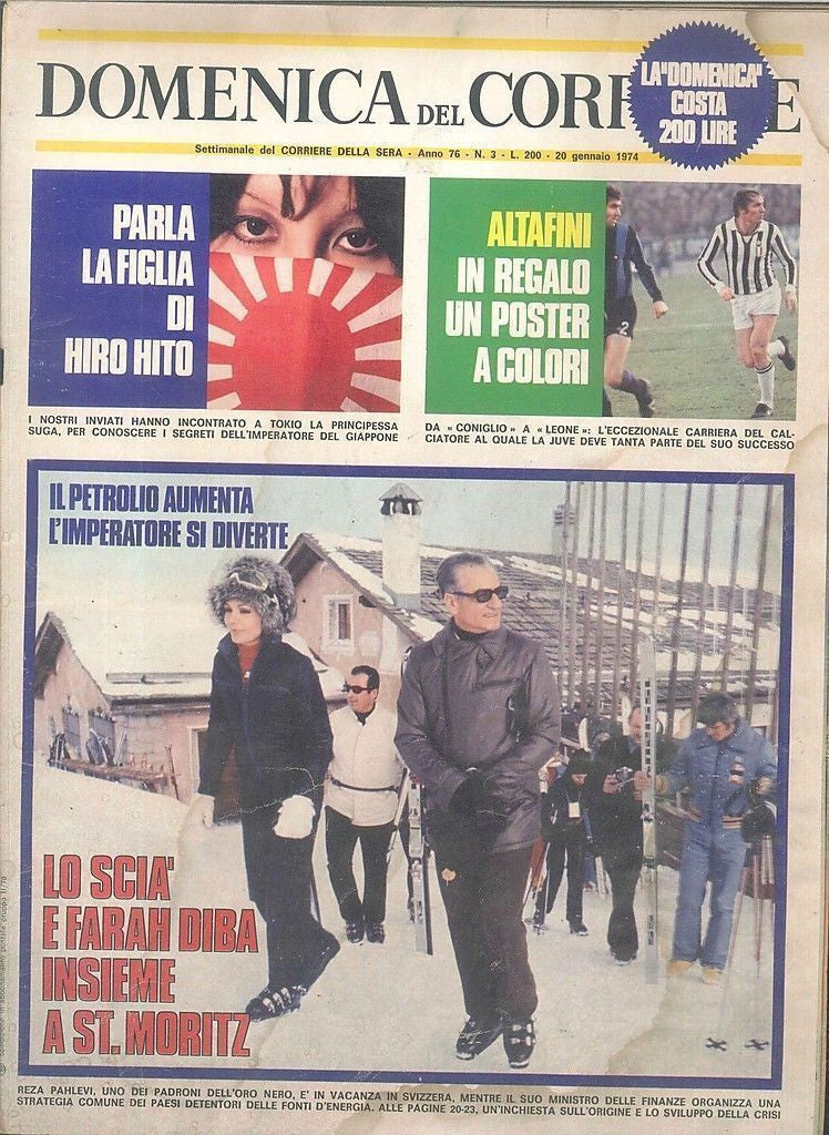 DOMENICA DEL CORRIERE N. 3 - 20 GENNAIO 1974