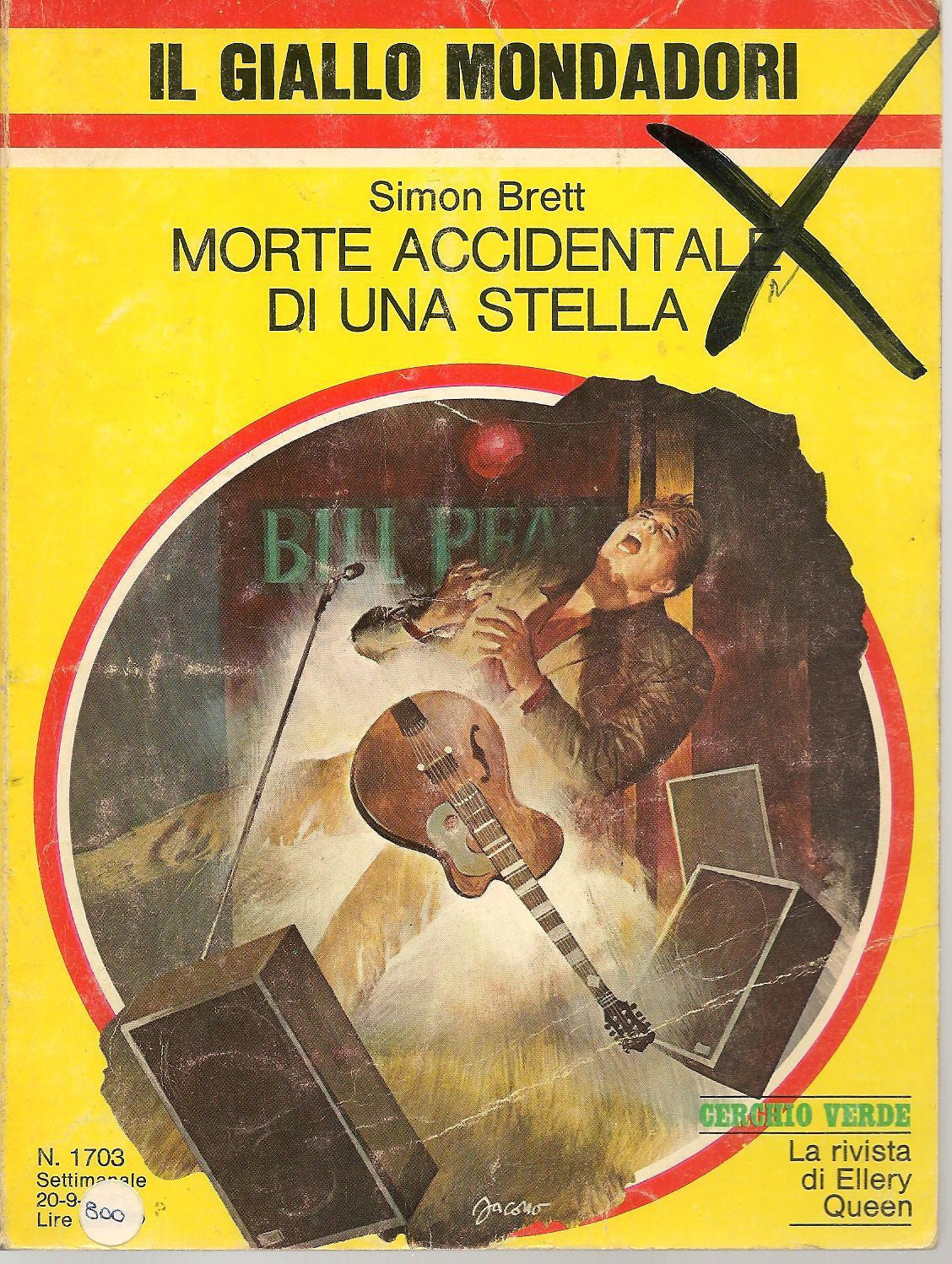 MORTE ACCIDENTALE DI UNA STELLA - SIMON BRETT