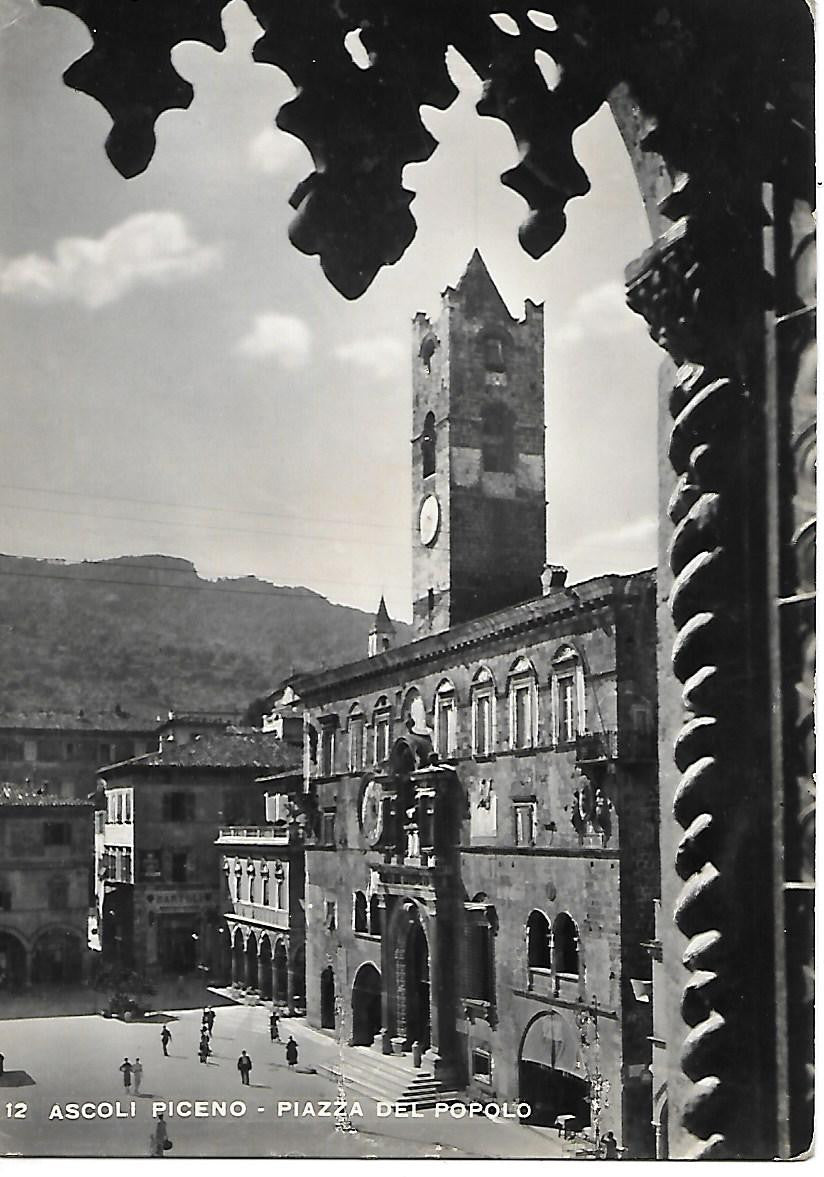 ASCOLI PICENO - PIAZZA DEL POPOLO - V1950