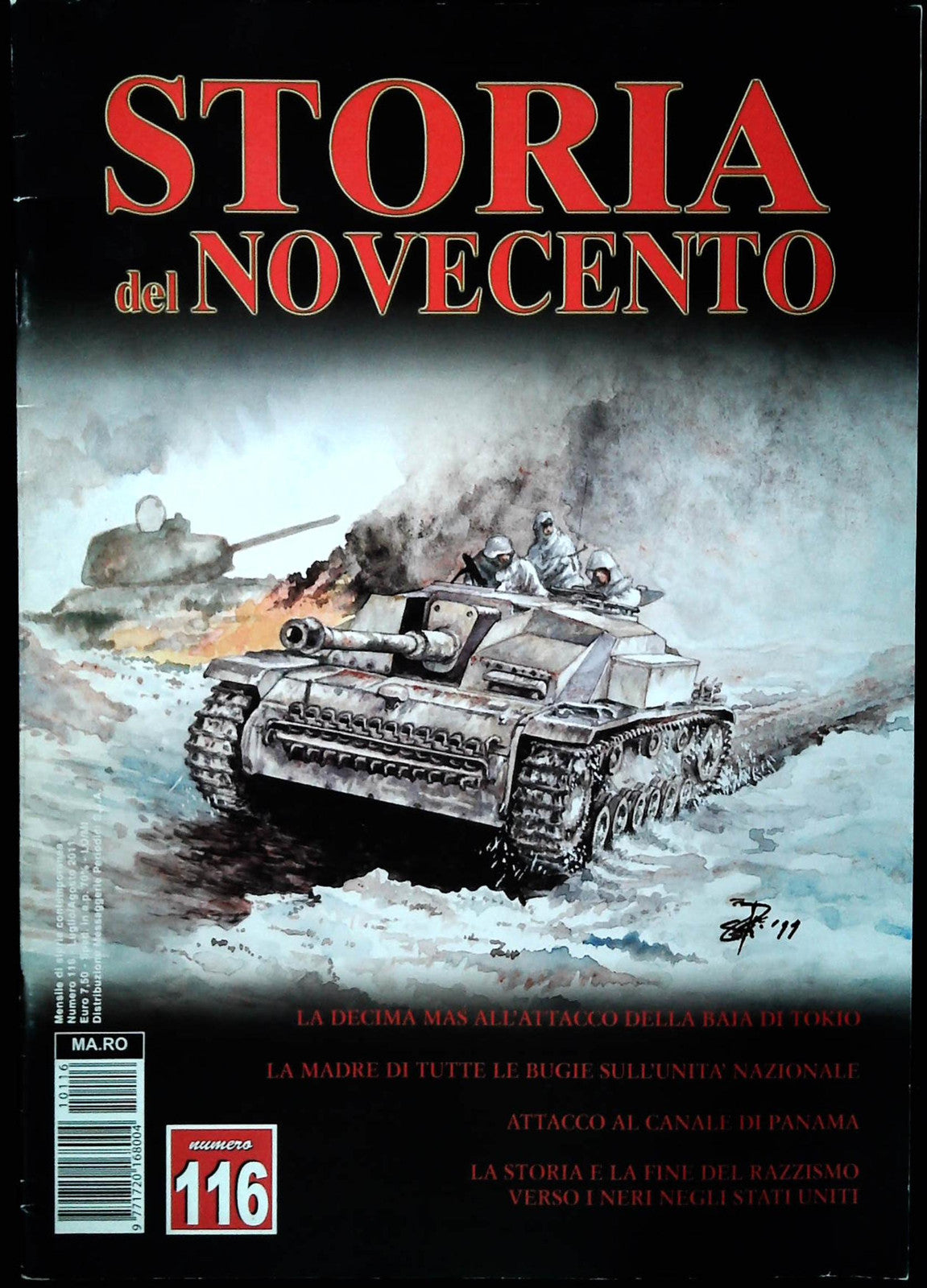 STORIA DEL NOVECENTO N. 116 - LUGLIO-AGOSTO 2011