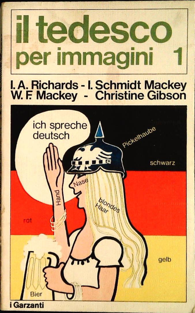 IL TESDESCO PER IMMAGINI - GARZANTI 1973 - OUTLET DEL LIBRO - VOL. PRIMO