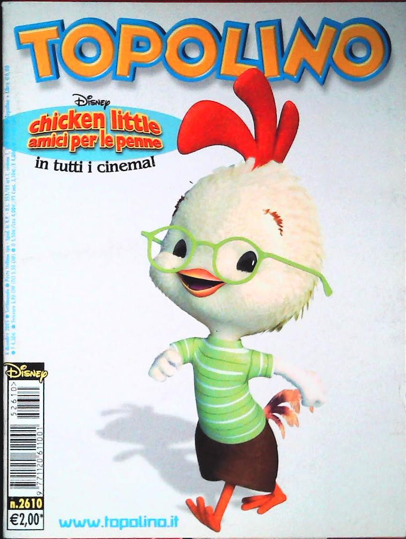 TOPOLINO N. 2610 - 6 DICEMBRE 2005