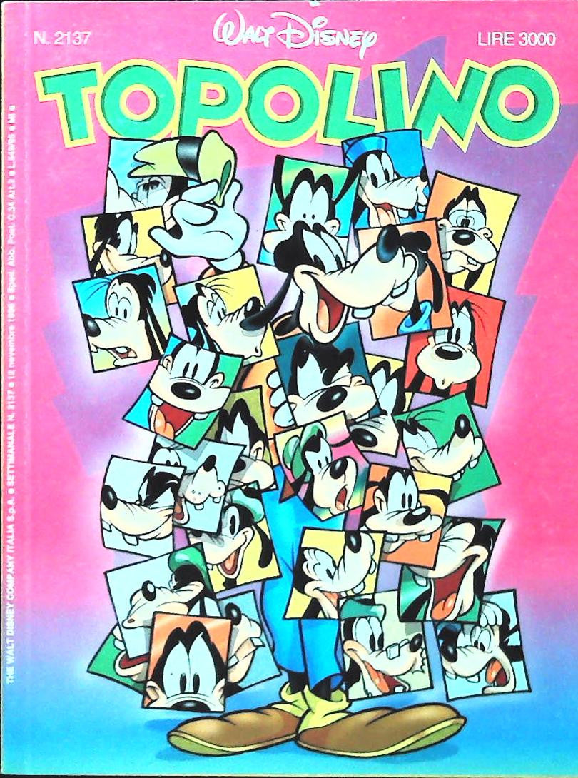 TOPOLINO N. 2137 - 12 NOVEMBRE 1996