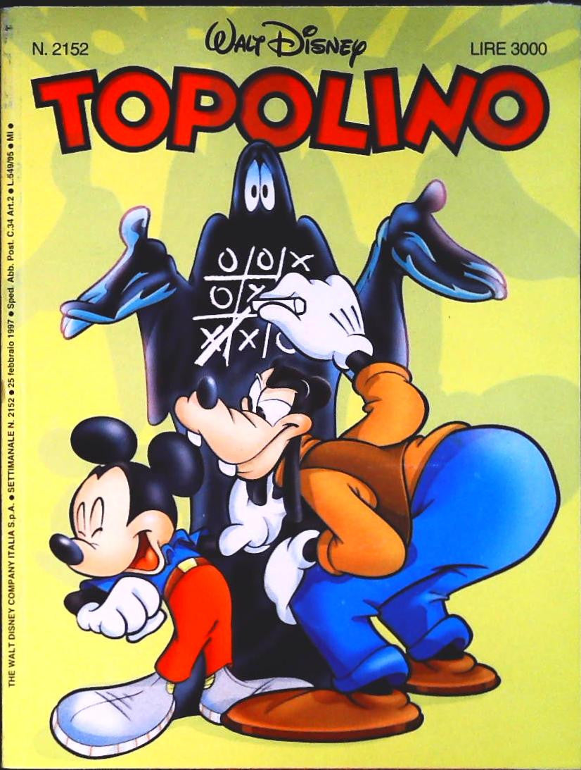 TOPOLINO N. 2152 - 25 FEBBRAIO 1997