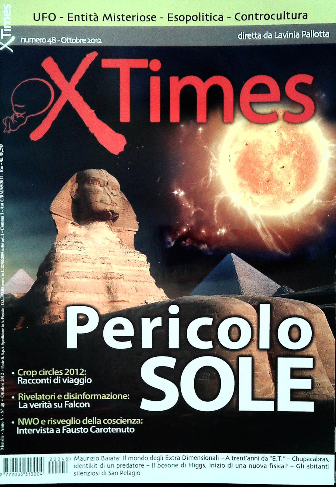 XTIMES N. 48 - OTTOBRE 2012 - PERICOLO SOLE - OUTLET DEL LIBRO