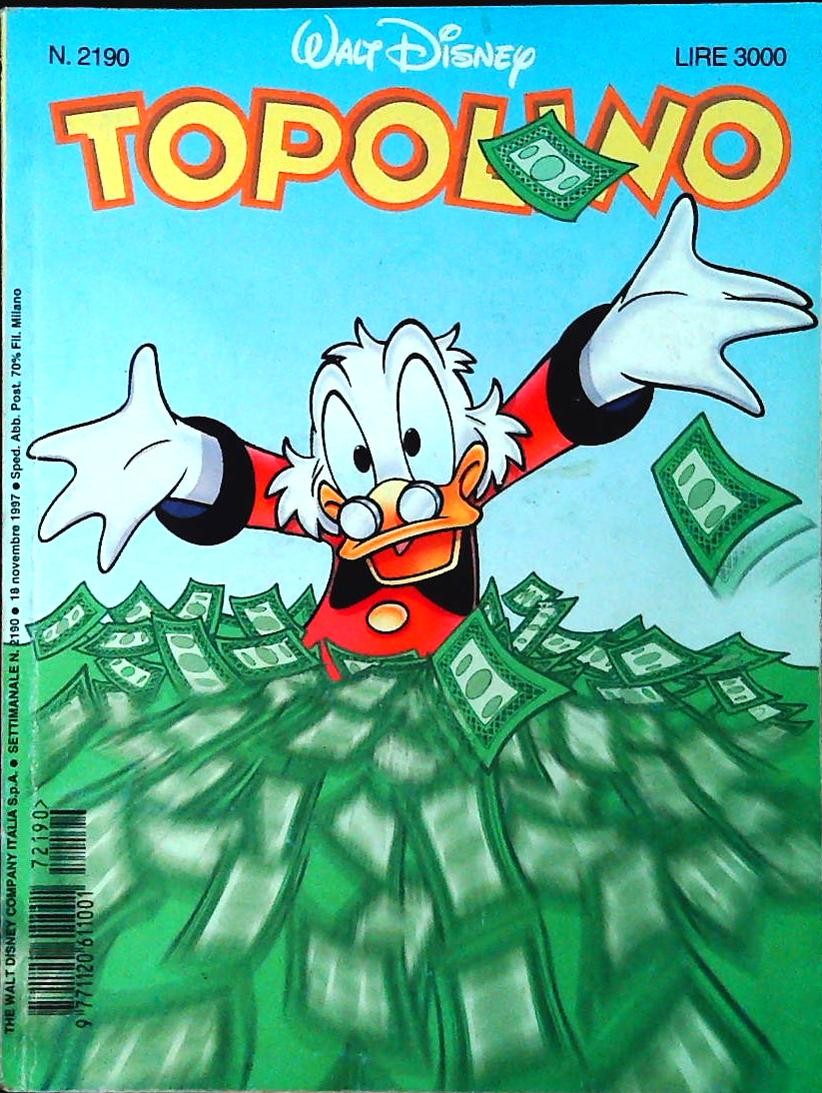 TOPOLINO N. 2190 - 18 NOVEMBRE 1997