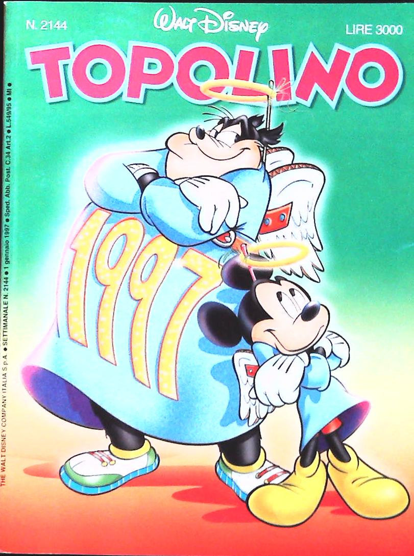 TOPOLINO N. 2144 - 1 GENNAIO 1997