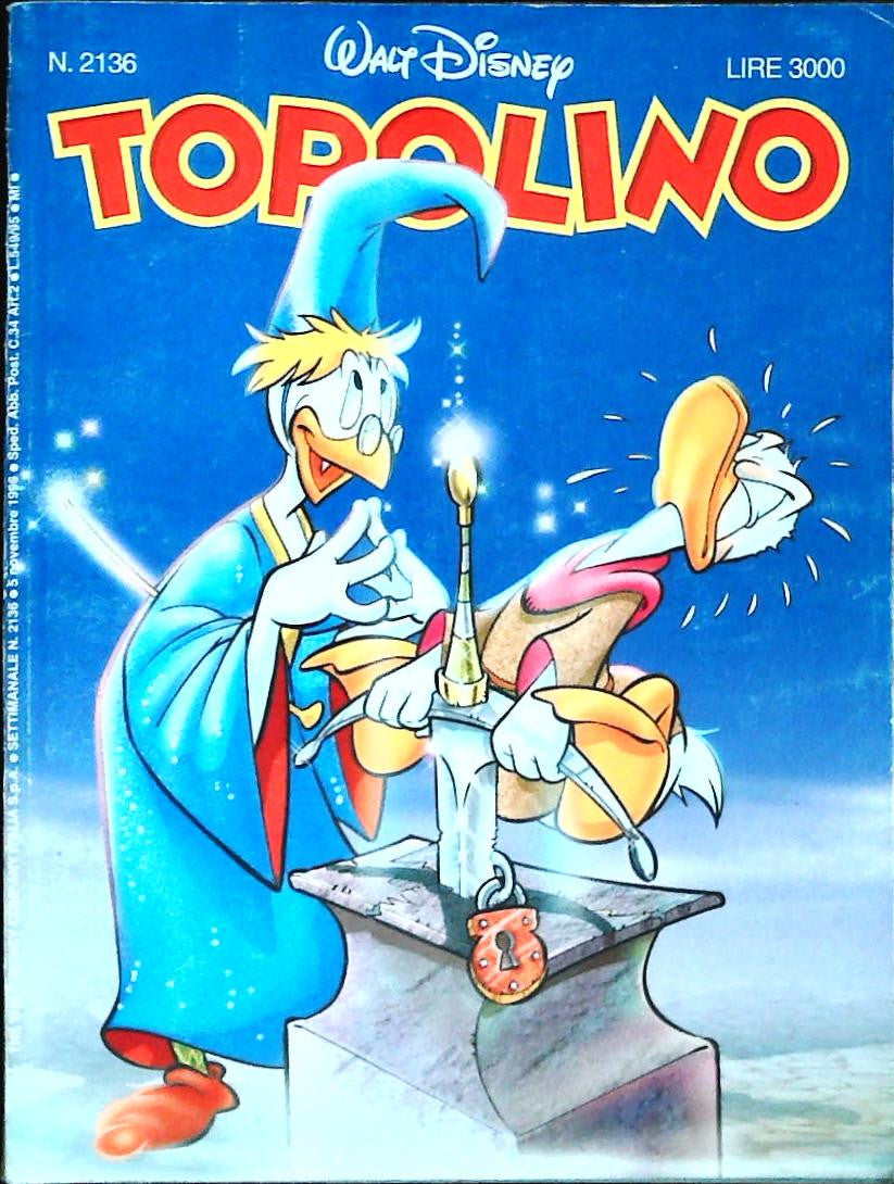 TOPOLINO N. 2136 - 5 NOVEMBRE 1996