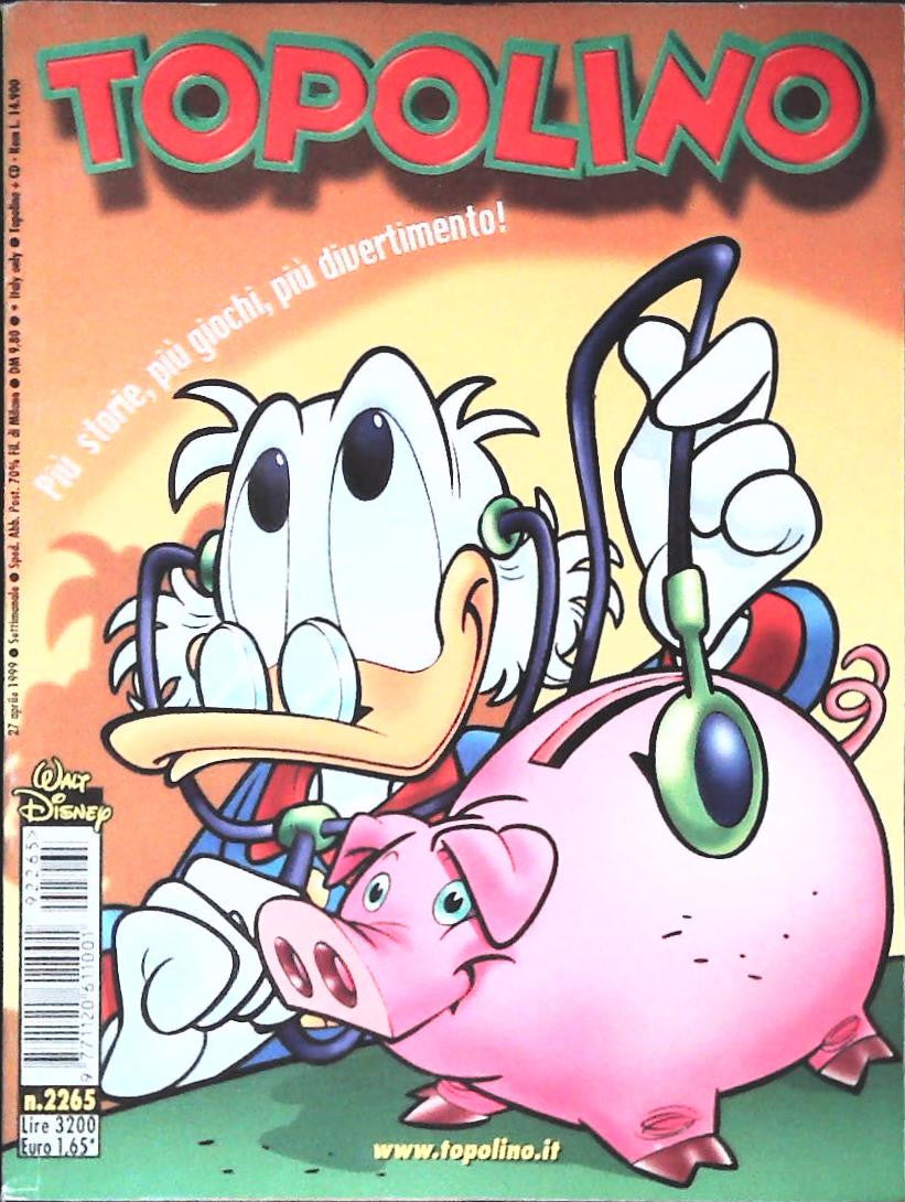TOPOLINO N. 2265 - 27 APRILE 1999