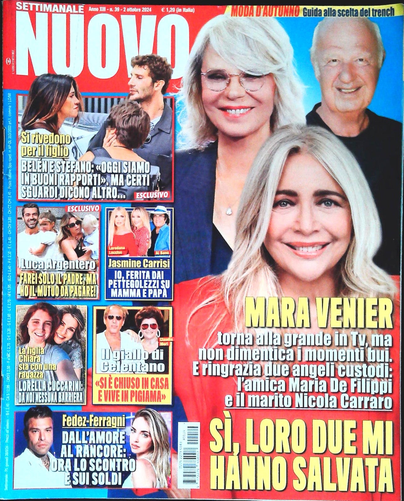 SETTIMANALE NUOVO - 2 OTTOBRE 2024 - VENIER-BELEN-ARGENTERO-OUTLET DEL LIBRO