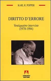 DIRITTO D'ERRORE - KARL R. POPPER