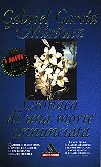 CRONACA DI UNA MORTE ANNUNCIATA -G.G. MARQUEZ - MONDADORI 1997-OUTLET DEL LIBRO