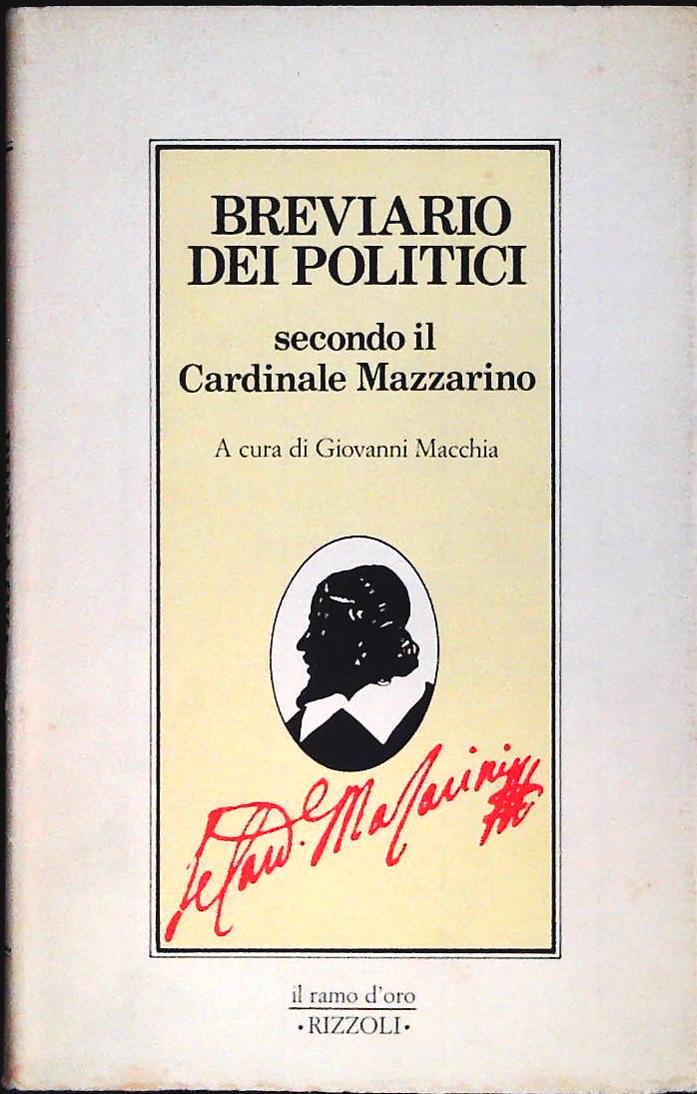BREVIARIO DE IPOLITICI - RIZZOLI 1981 - OUTLET DEL LIBRO