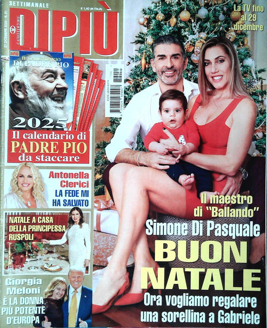 DI PIU' 27 DICEMBRE 2024 - DI PASQUALE - CLERICI - RUSPOLI - OUTLET DEL LIBRO