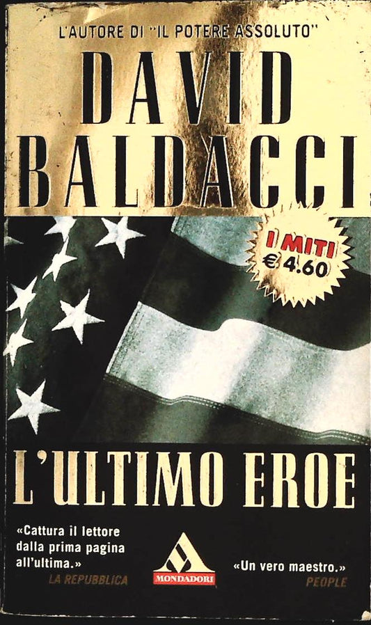 L'ULTIMO EROE - DAVID BALDACCI- MONDADORI 2003 - OUTLET DEL LIBRO