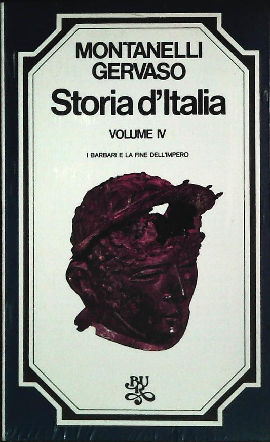 STORIA D'ITALIA. I BARBARI E LA FINE DELL'IMPERO-VOL IV -  1974 - OUTLET DEL LIBRO
