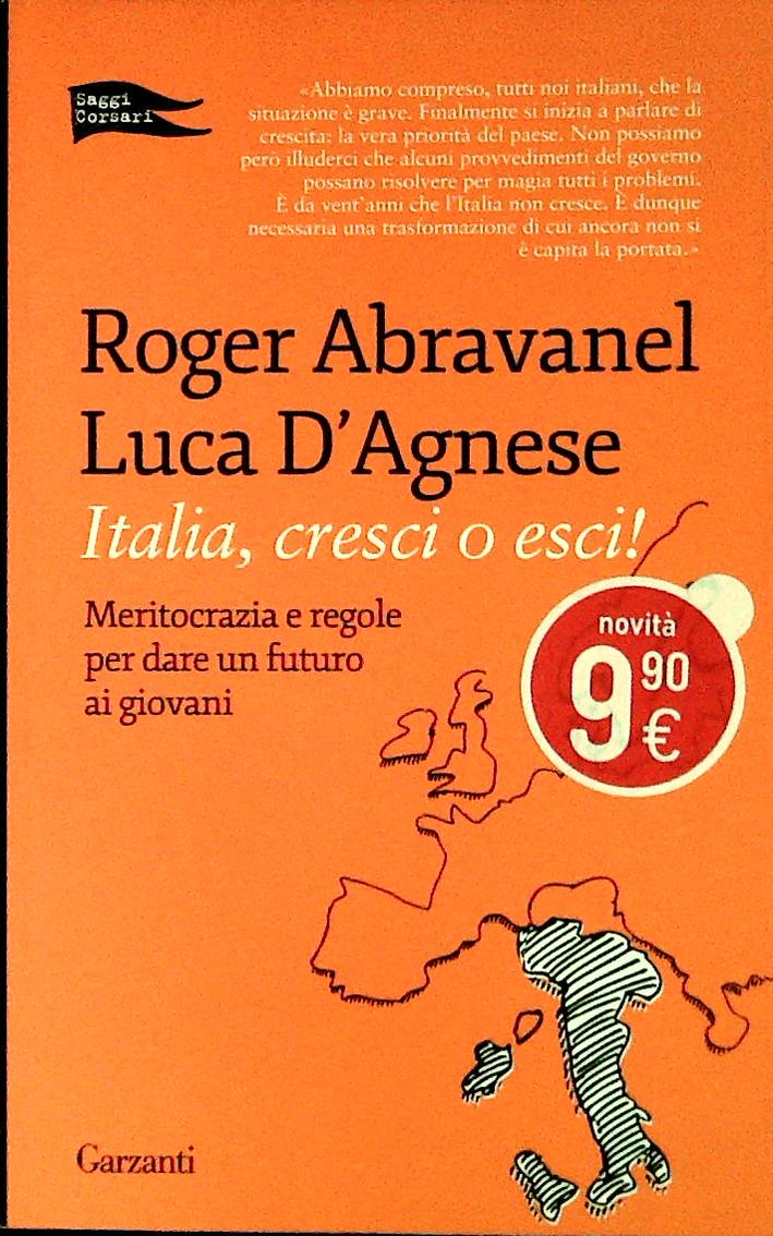 ITALIA CRESCO O ESCI - ROGER ABRAVANEL - GARZANTI 2012 - OUTLET DEL LIBRO