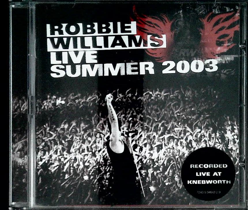 ROBBIE WILLIAMS - LIVE SUMMER 2003 - CD