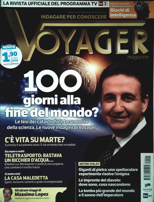 VOYAGER N. 1  2012 - 100 GIORNI ALLA FINE DEL MONDO - OUTLET DEL LIBRO