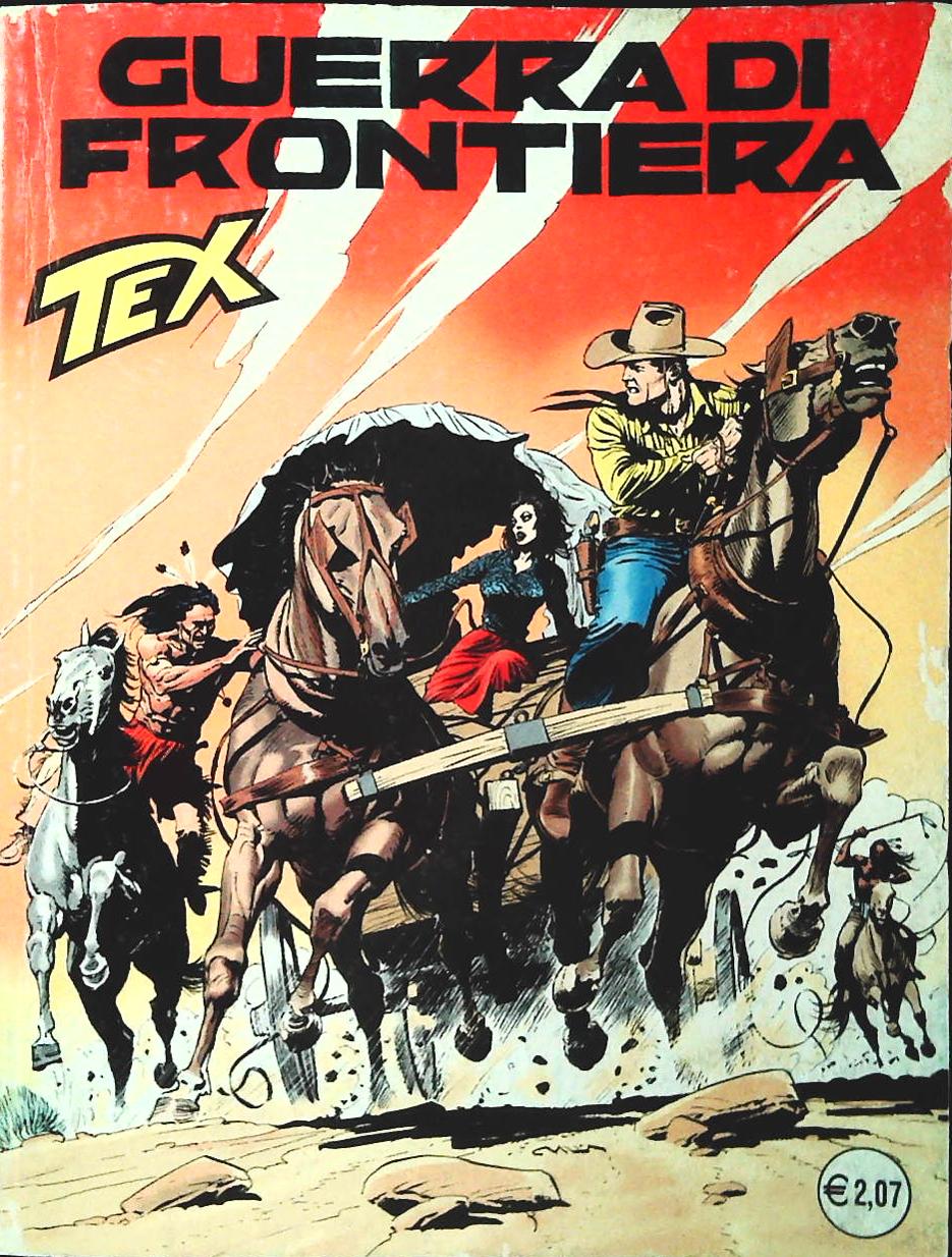TEX N. 498 GUERRA DI FRONTIERA - BONELLI 2002 - OUTLET DEL LIBRO