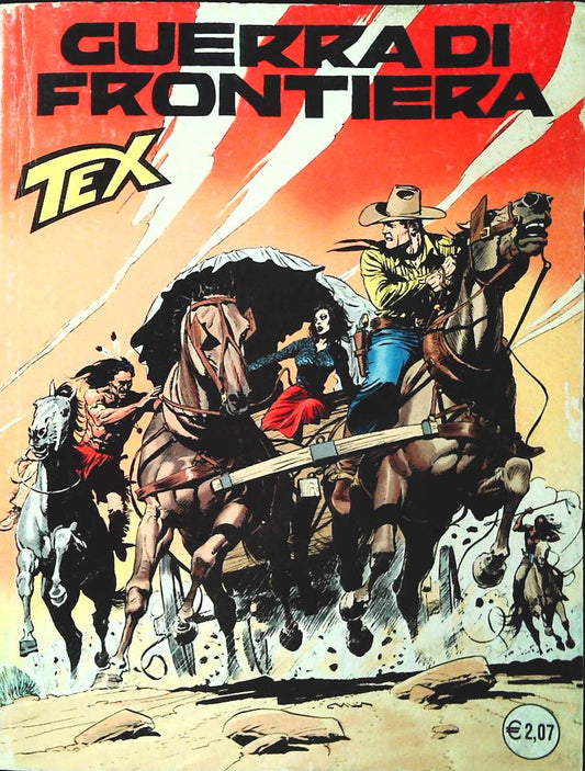 TEX N. 498 GUERRA DI FRONTIERA - BONELLI 2002 - OUTLET DEL LIBRO