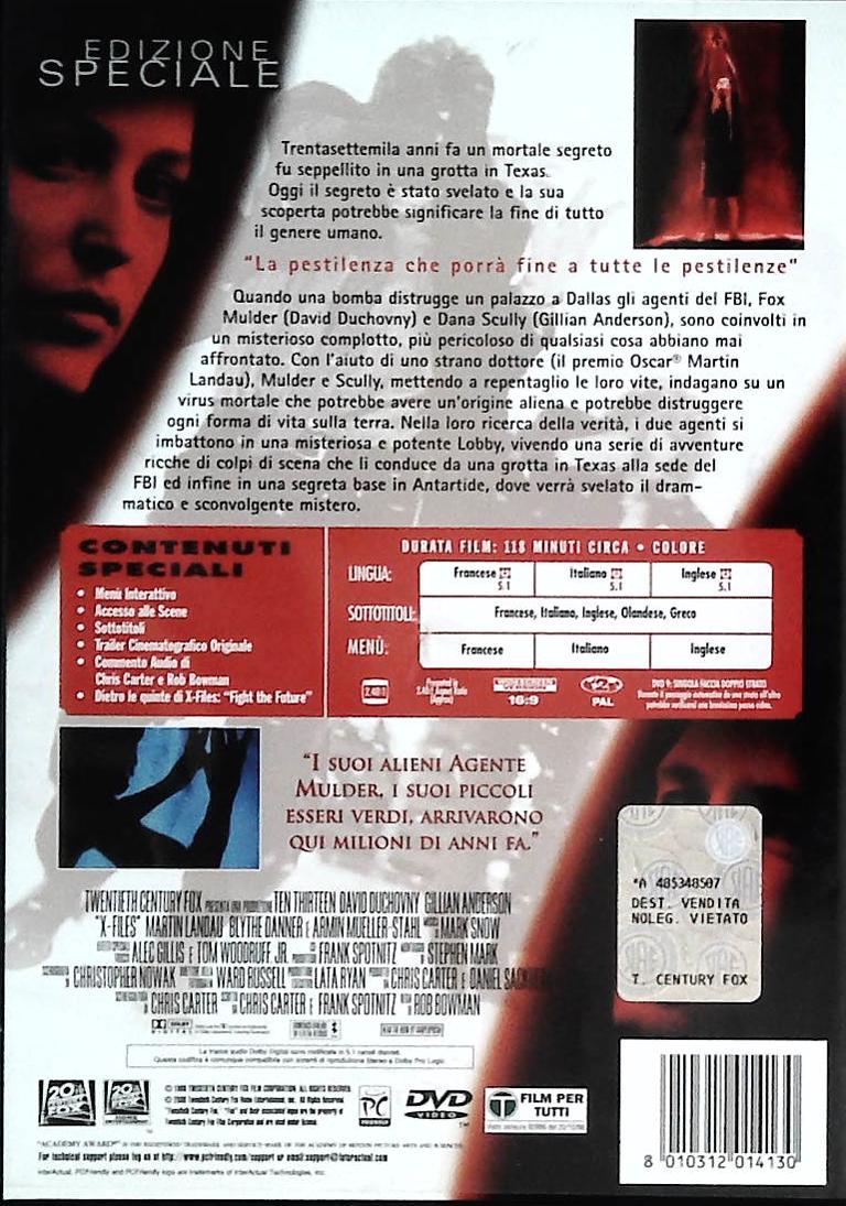 XFILES - DVD