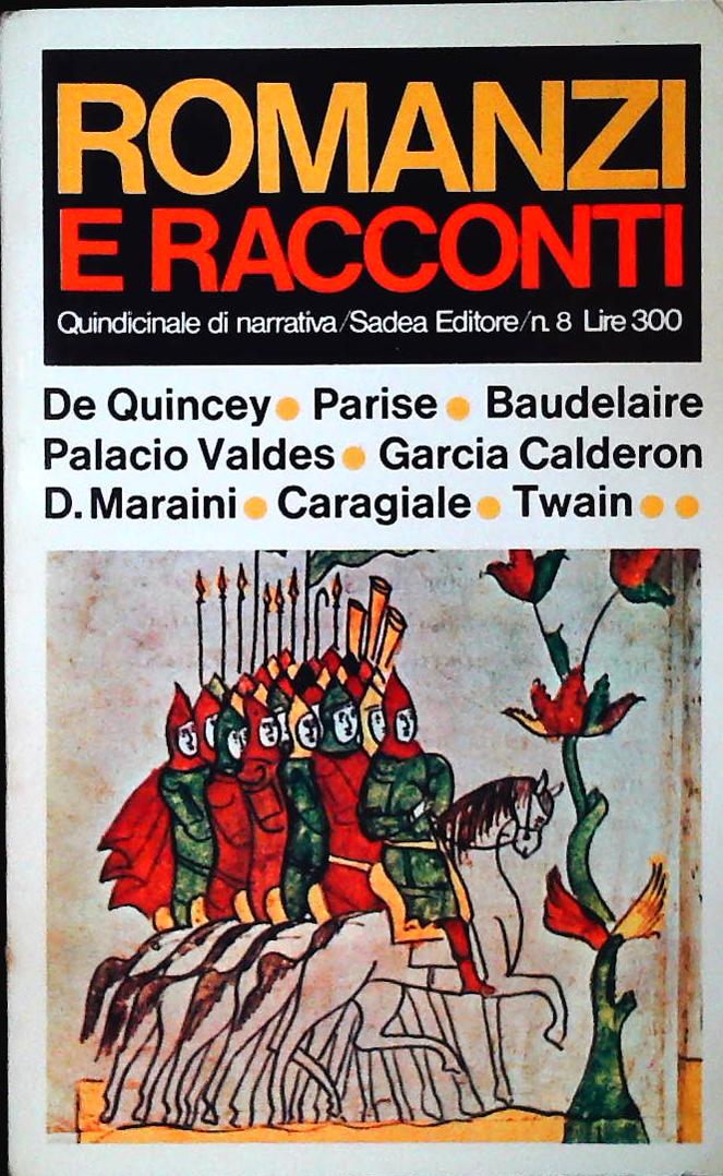 ROMANZI E RACCONTI N. 8 - SADEA 1966 - OUTLET DEL LIBRO