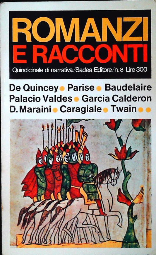ROMANZI E RACCONTI N. 8 - SADEA 1966 - OUTLET DEL LIBRO