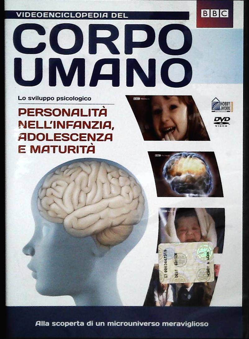 VIDEONCICLOPEDIA DEL CORPO UMANO -PERSONALITA' NELL'INFANZIA - DVD