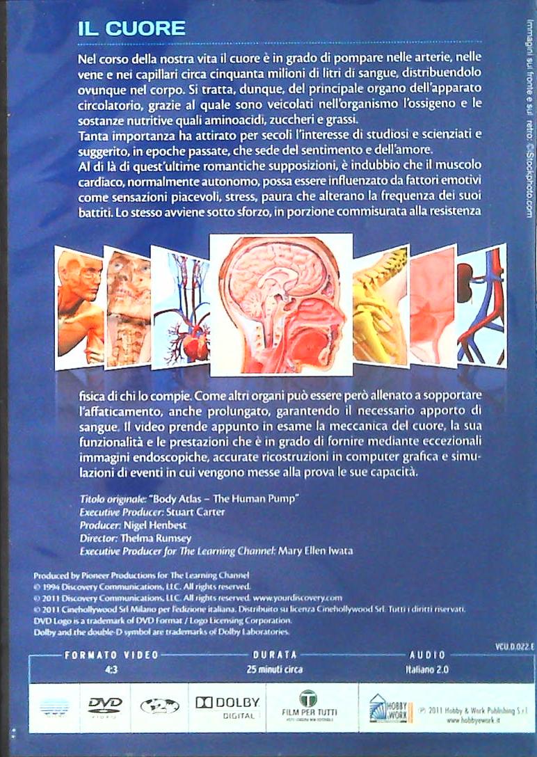 VIDEONCICLOPEDIA DEL CORPO UMANO - IL CUORE - DVD