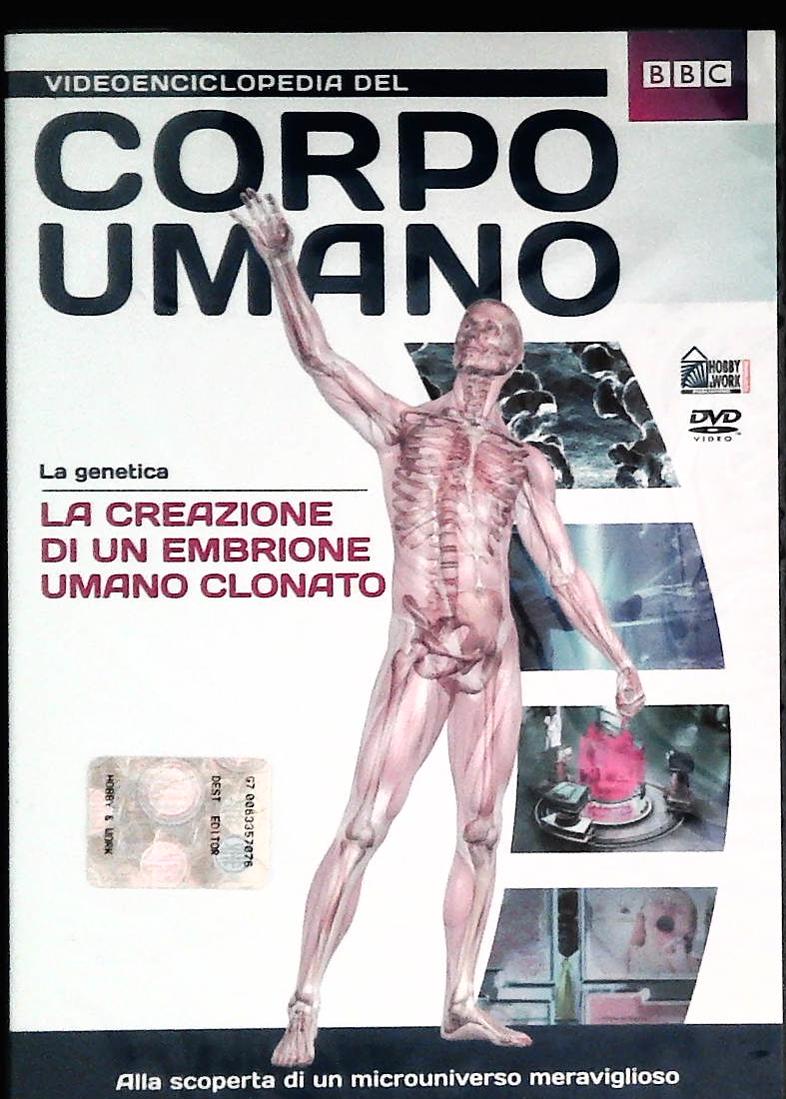VIDEONCICLOPEDIA DEL CORPO UMANO -LA CREAZIONE DI UN EMBRIONE CLONATO - DVD