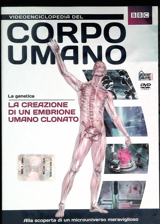 VIDEONCICLOPEDIA DEL CORPO UMANO -LA CREAZIONE DI UN EMBRIONE CLONATO - DVD