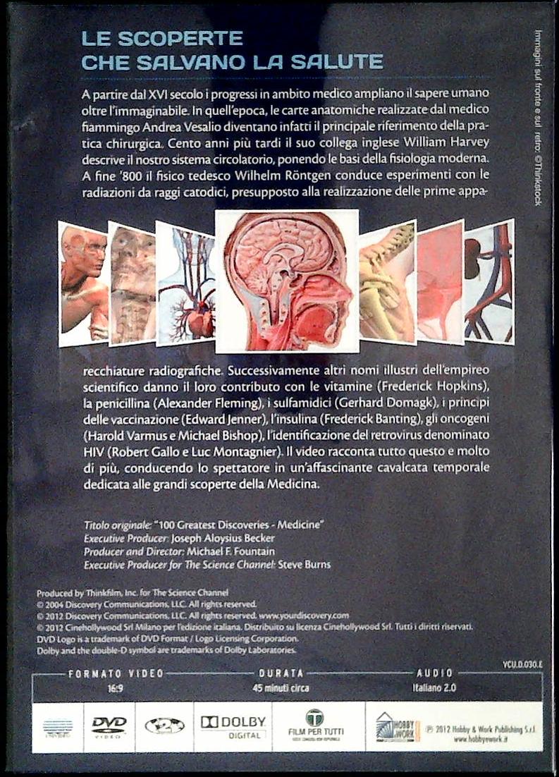 VIDEONCICLOPEDIA DEL CORPO UMANO - LE SCOPERTE CHE SALVANO LA SALUTE-DVD