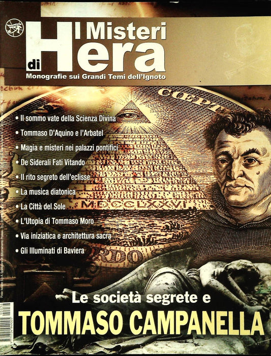 I MISTERI DI HERA N. 36 GIUGNO 2009 - TOMMASO CAMPANELLA - OUTLET DEL LIBR0