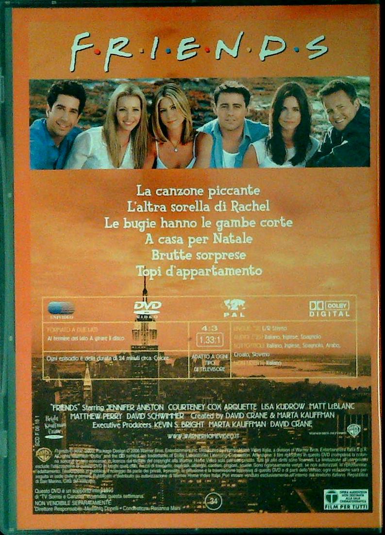FRIENDS - STAGIONE 9 EPISODI 7-12 - DVD