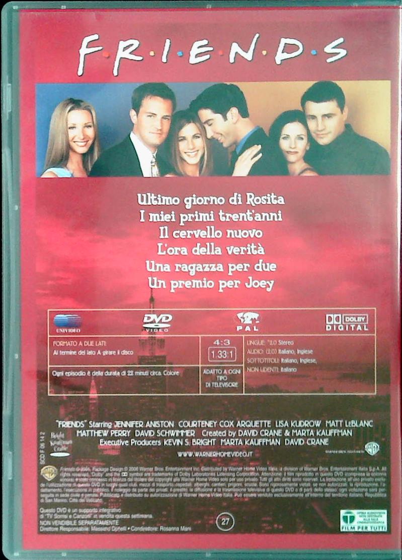 FRIENDS - STAGIONE 7 EPISODI 13-18 - DVD