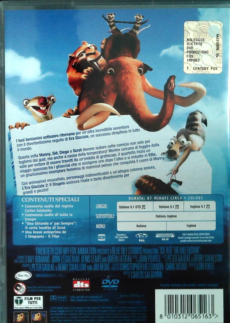 L'ERA GLACIALE 2. IL DISGELO - DVD