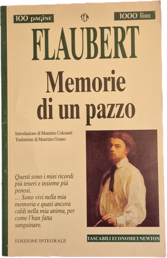 MEMORIE DI UN PAZZO  -FLAUBERT - NEWTON 1996 - OUTLET DEL LIBRO