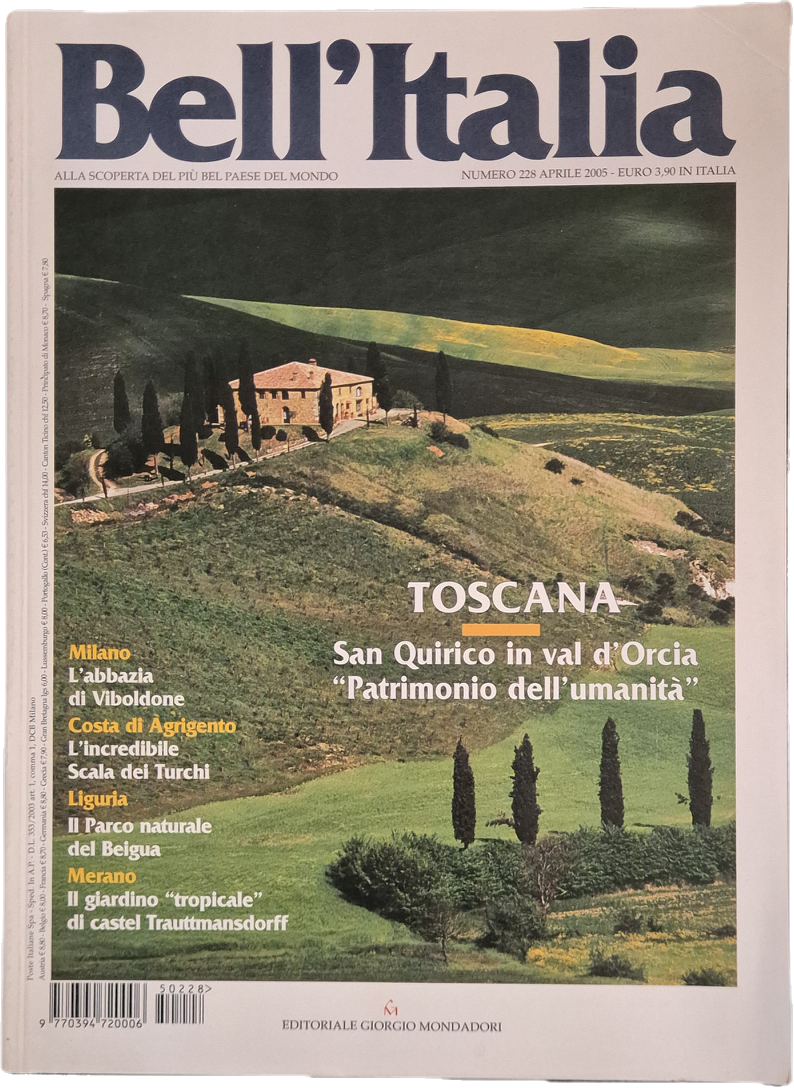 BELL'ITALIA N. 228 - APRILE 2005 - TOSCANA