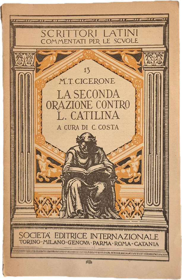 LA SECONDA ORAZIONE CONTRO L. CATILINA - CICERONE - LATIN TEXT