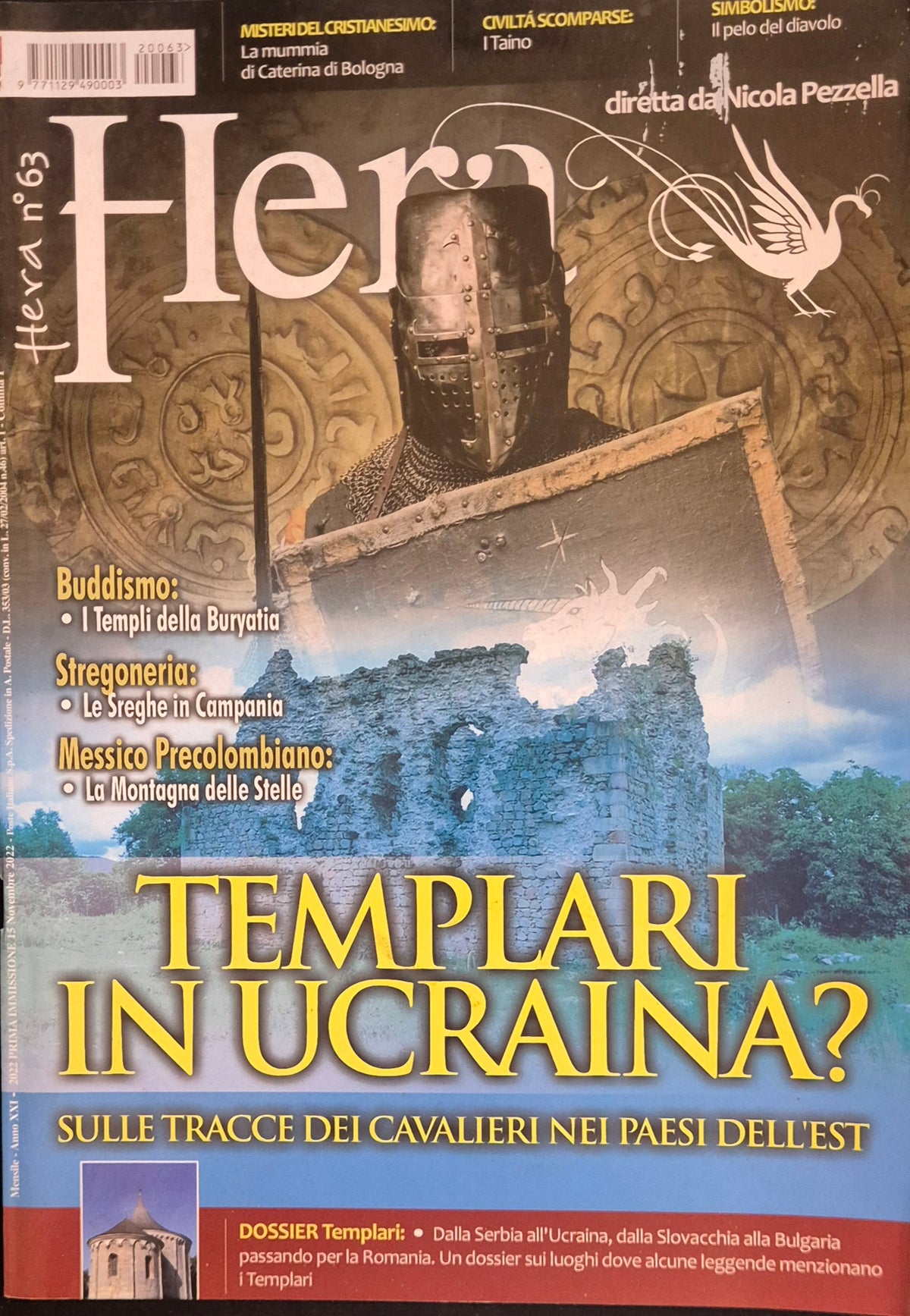 HERA N. 63 - NOVEMBRE 2022 - TEMPLARI IN UCRAINA
