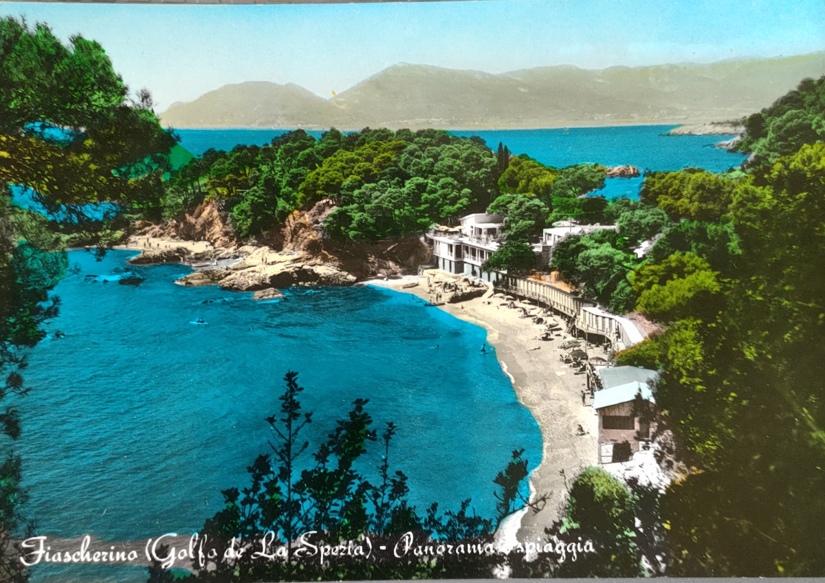 FIASCHERINO - GOLFO DI LA SPEZIA - NV - FG - ACQUARELLATA