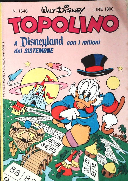 TOPOLINO N. 1640 - 3 MAGGIO 1987