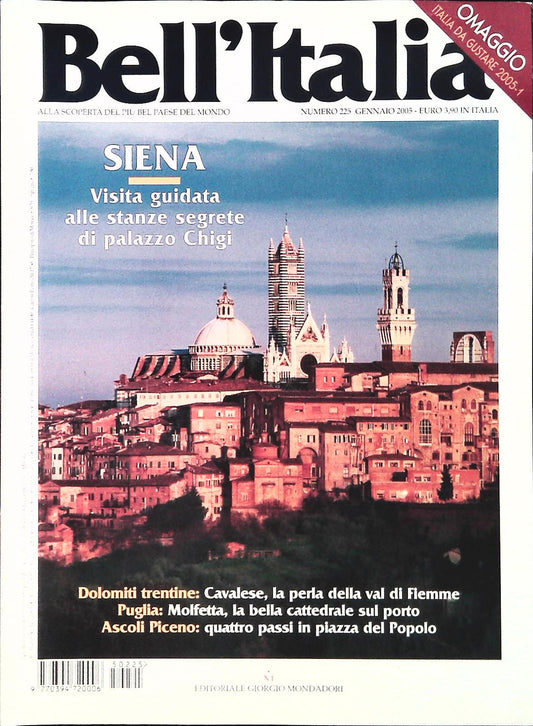 BELL'ITALIA N. 225 - GENNAIO 2005 - SIENA