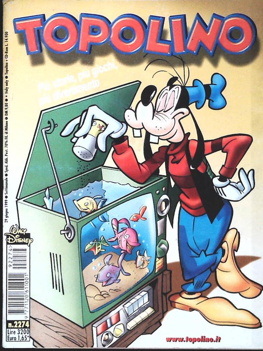 TOPOLINO N. 2274 - 29 giugno 1999