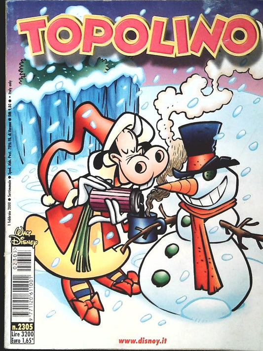 TOPOLINO N. 2305 - 1 FEBBRAIO 2000