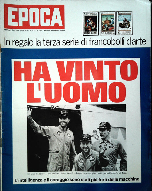 EPOCA 26 APRILE 1970