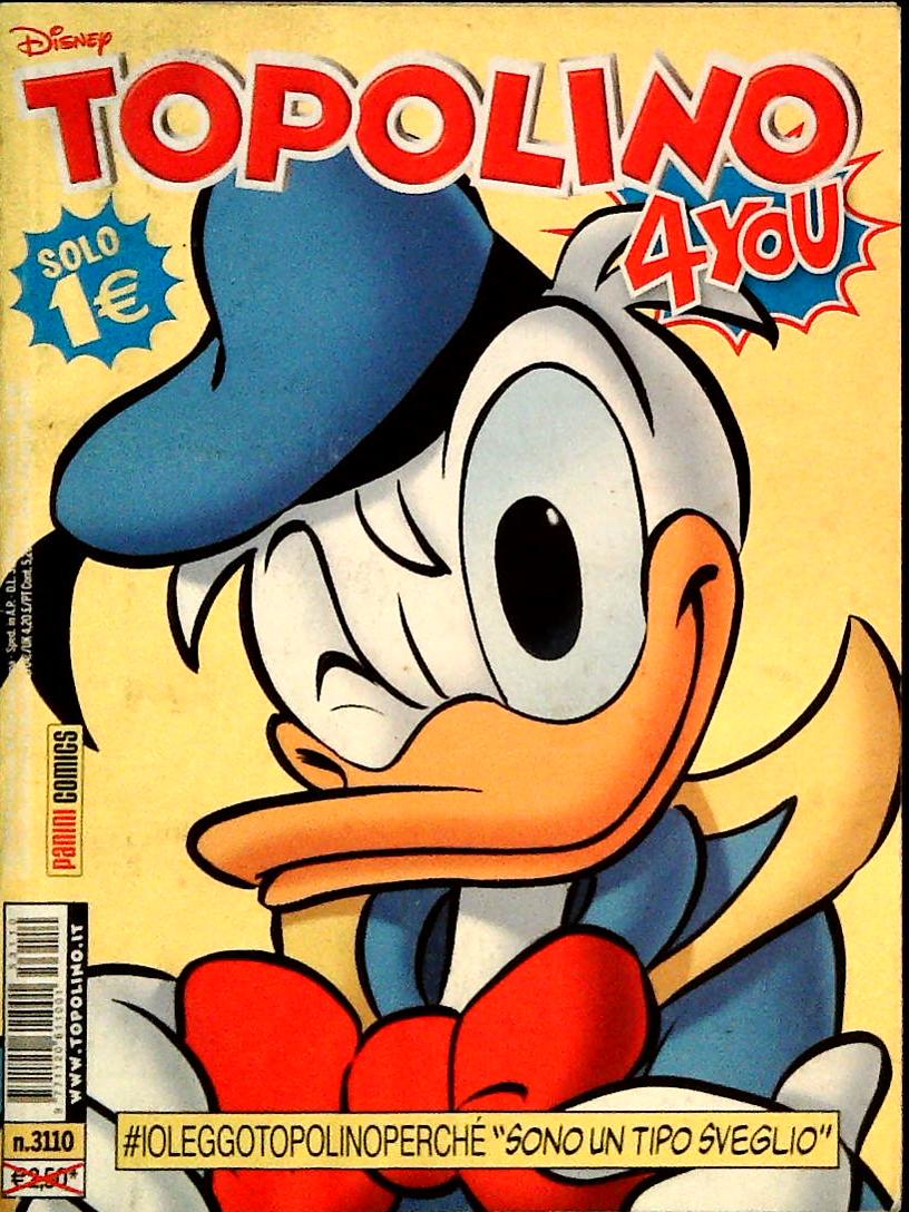 TOPOLINO N. 3110 - 30 GIUGO 2015
